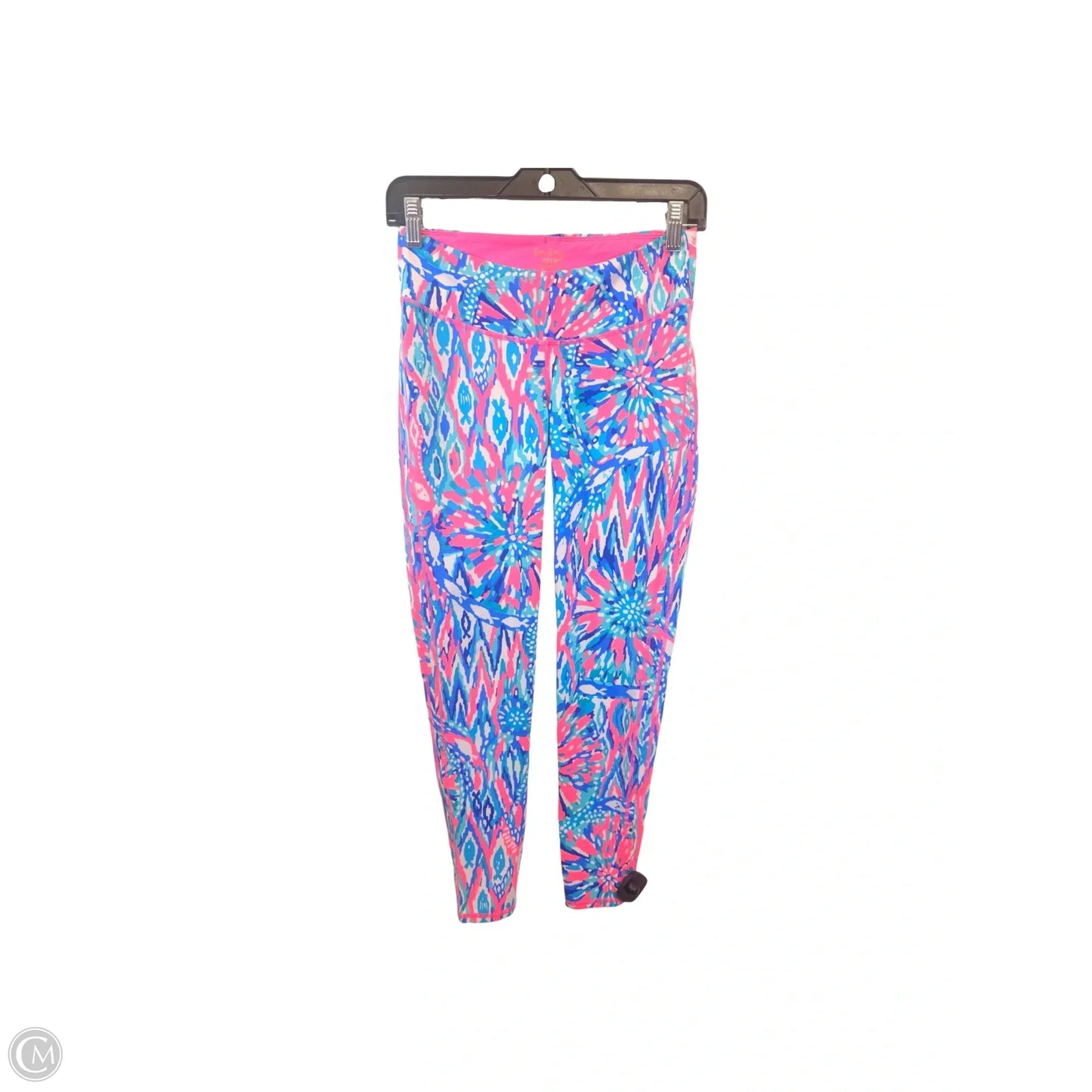 Pants Designer By Lilly Pulitzer In Blue & Pink, Size: S