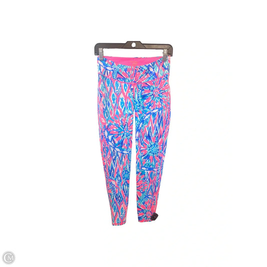 Pants Designer By Lilly Pulitzer In Blue & Pink, Size: S