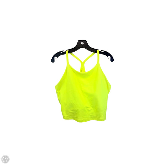 Athletic Bra By Old Navy In Yellow, Size: 2x