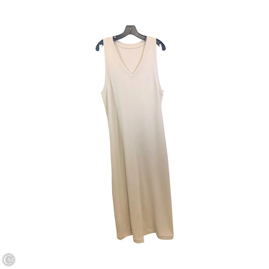 Athletic Dress By Lululemon In Tan, Size: 12
