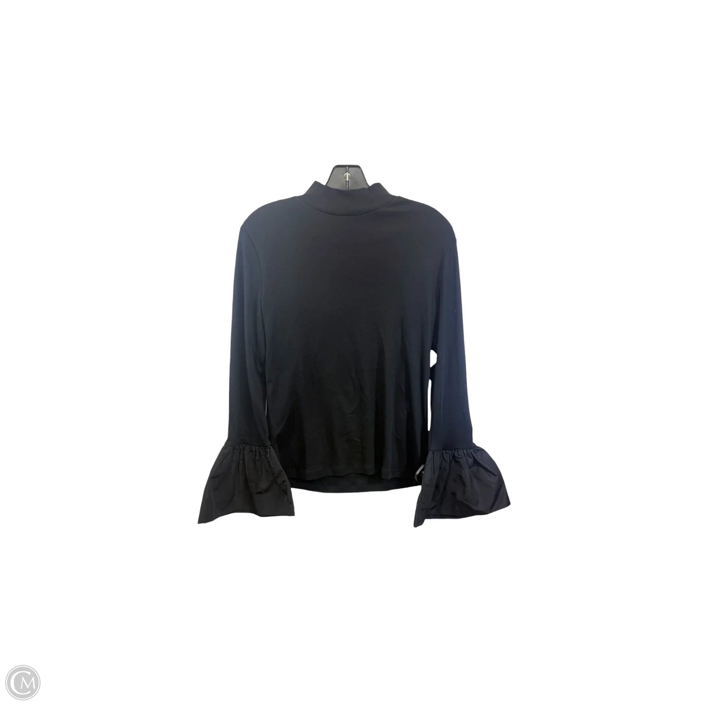 Top Long Sleeve By Ann Taylor In Black, Size: M