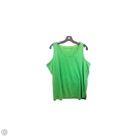 Tank Top By St Johns Bay In Green, Size: 1x