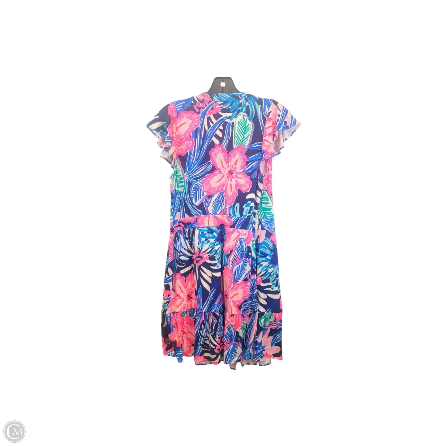 Dress Designer By Lilly Pulitzer In Blue & Pink, Size: Xs