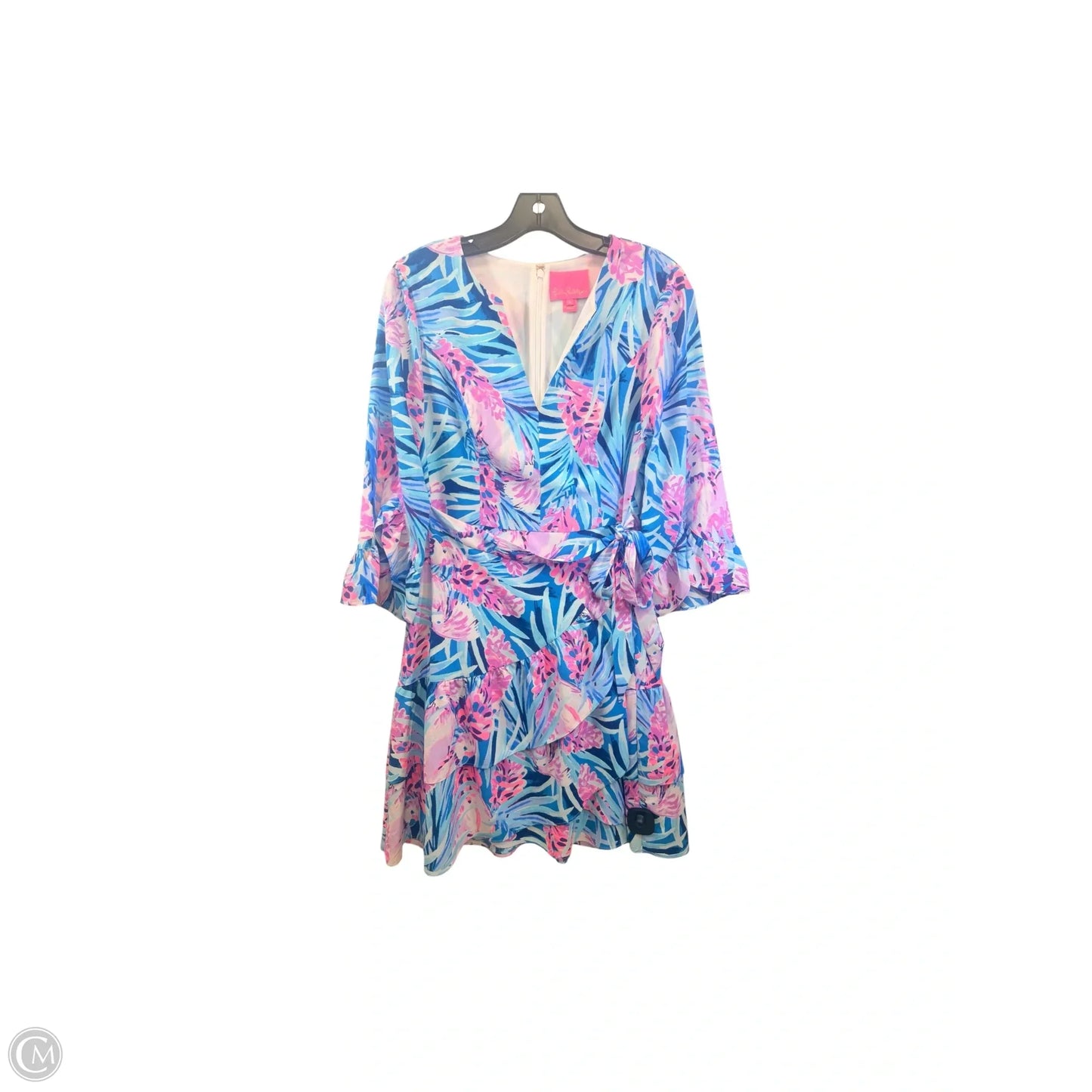 Dress Designer By Lilly Pulitzer In Blue & Pink, Size: S