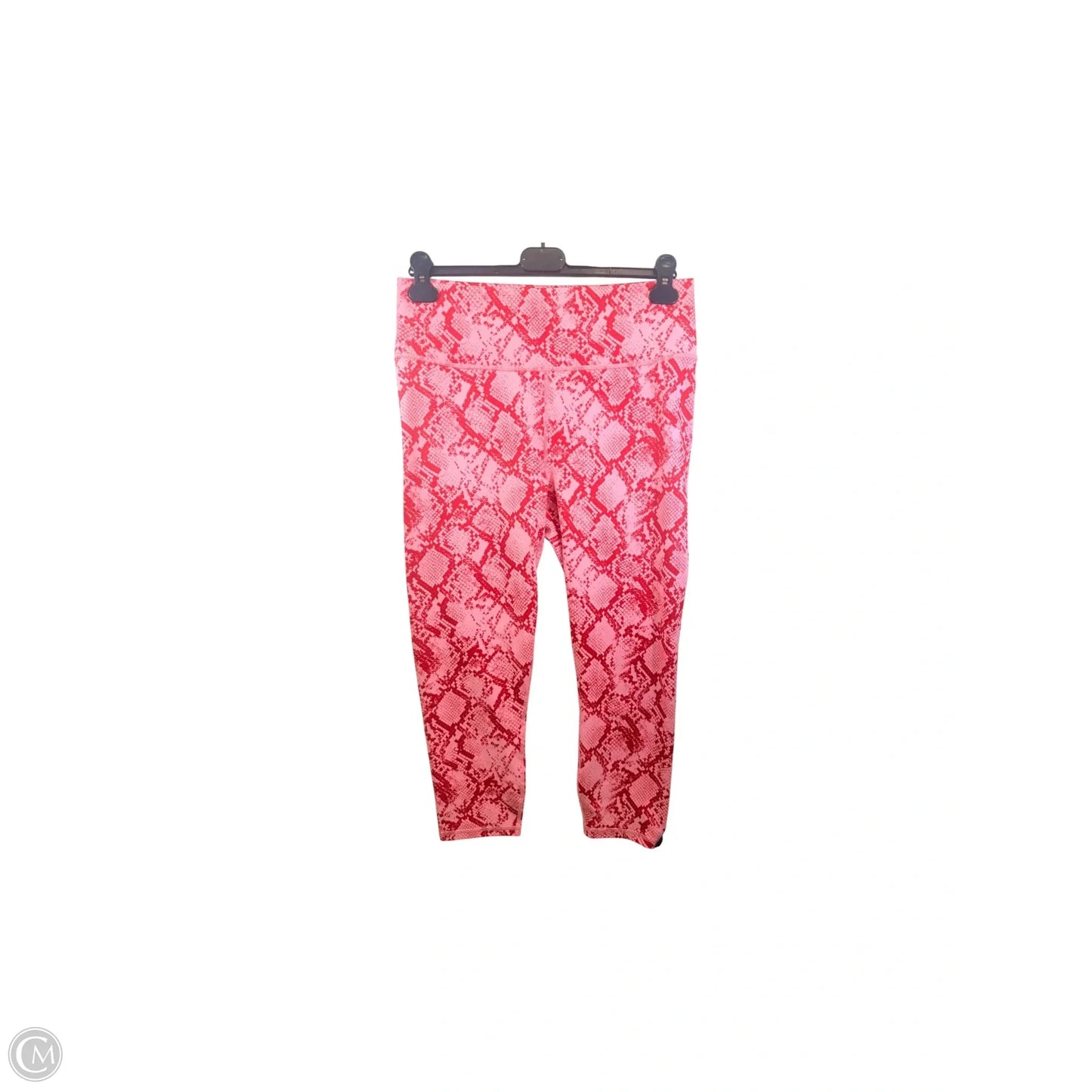 Athletic Leggings By Fabletics In Pink & Red, Size: Xl
