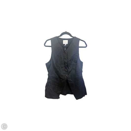 Top Sleeveless By Reformation In Black & Gold, Size: 8