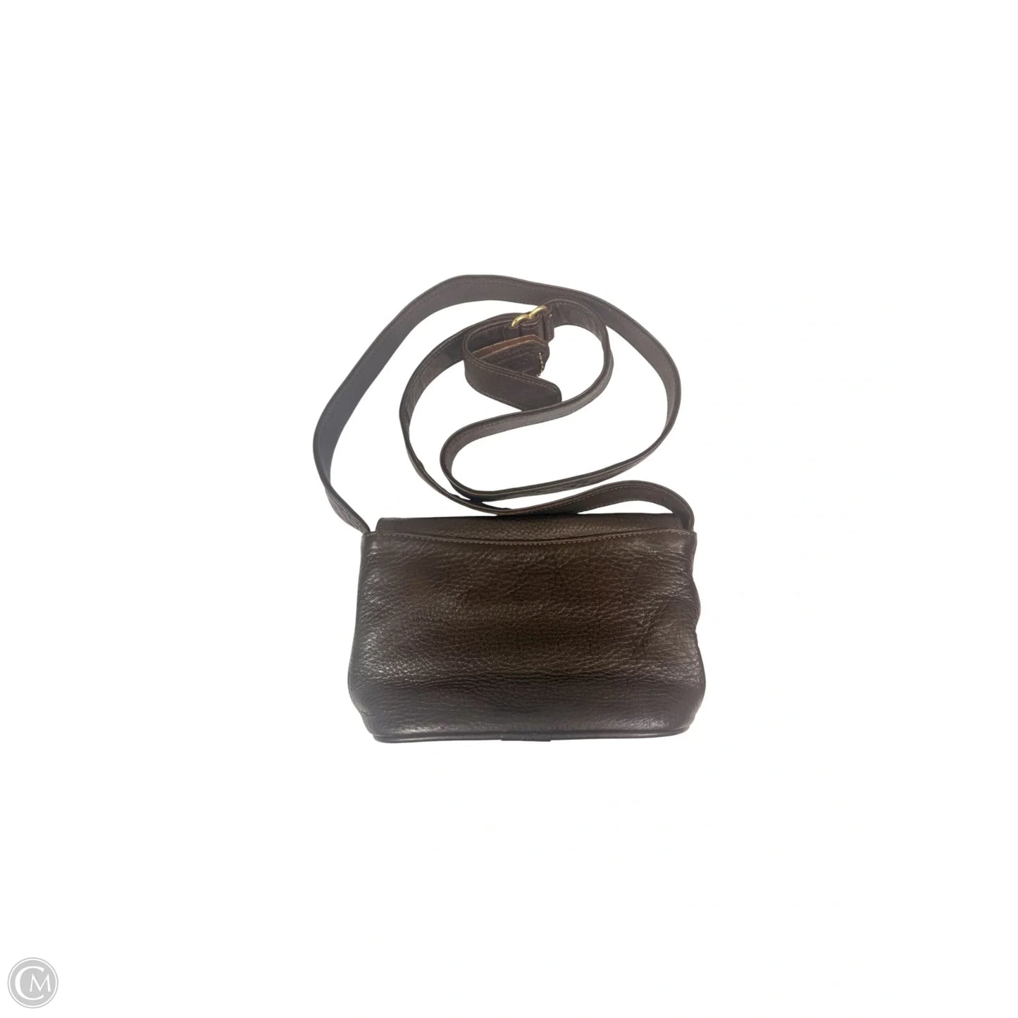 Handbag Leather By Coach, Size: Small