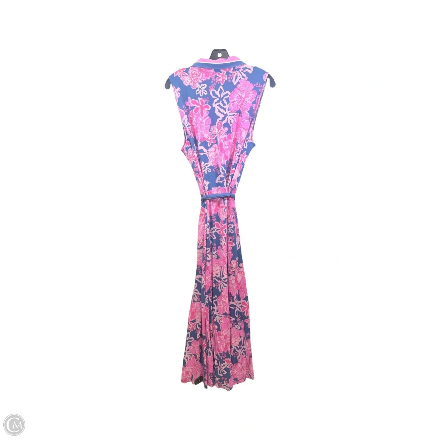 Dress Designer By Lilly Pulitzer In Blue & Pink, Size: Xl