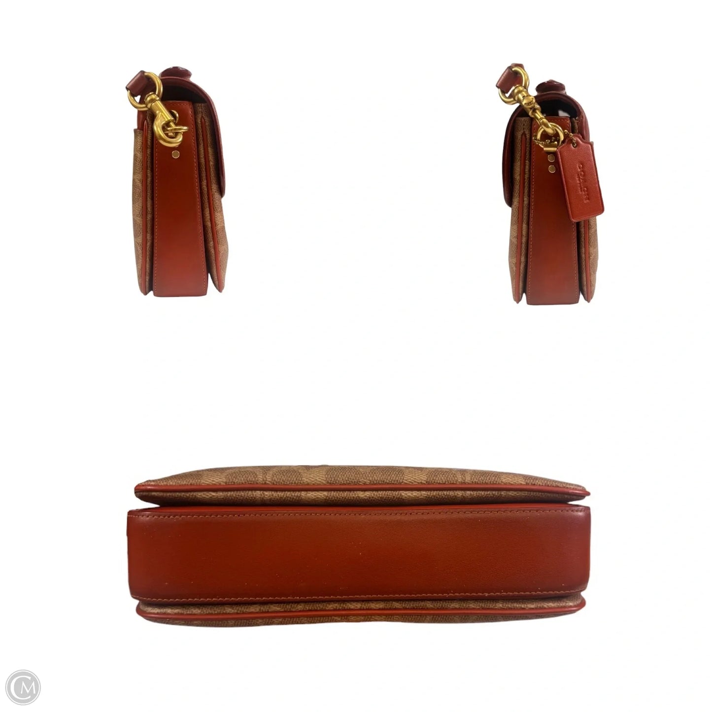 Crossbody Designer By Coach, Size: Medium