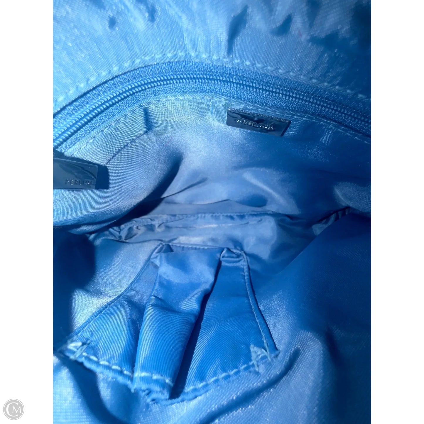 Crossbody Leather By Perlina, Size: Small