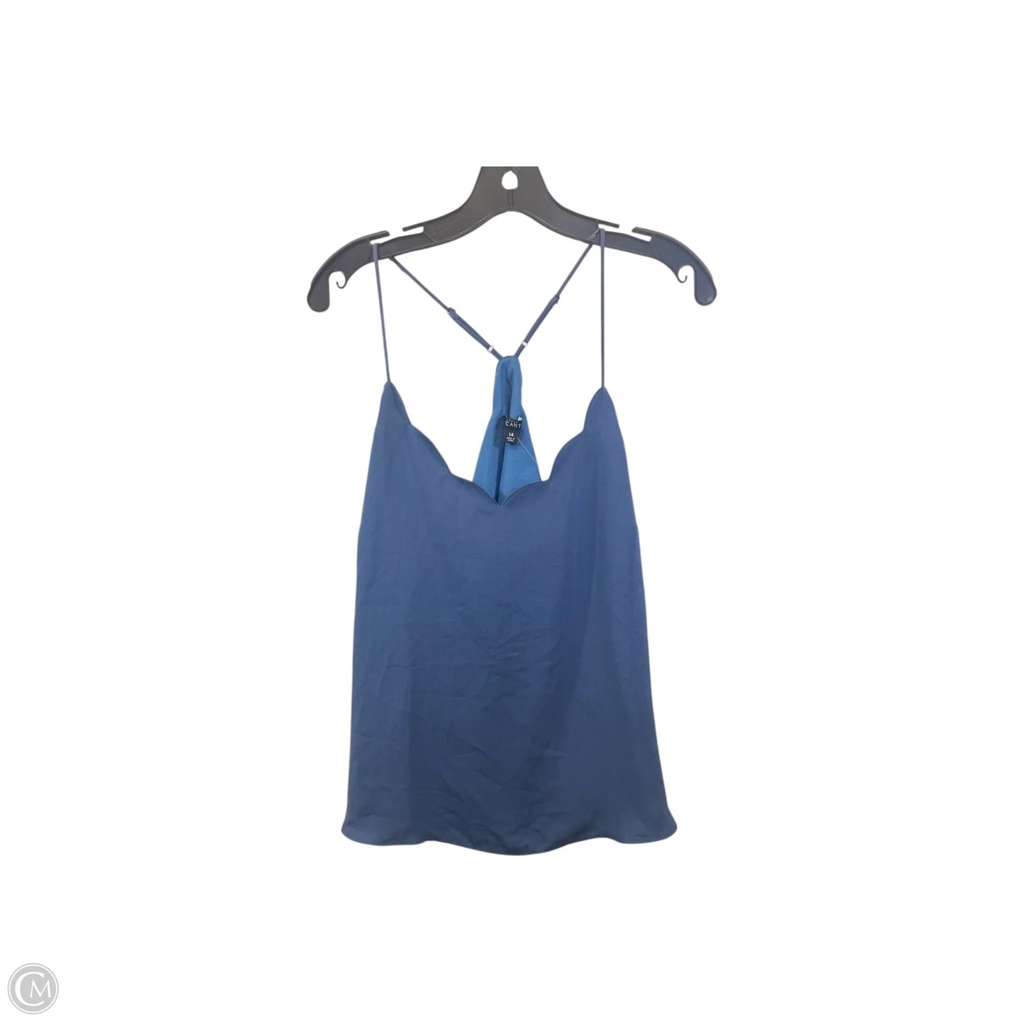Top Sleeveless By J. Crew In Blue, Size: Xl