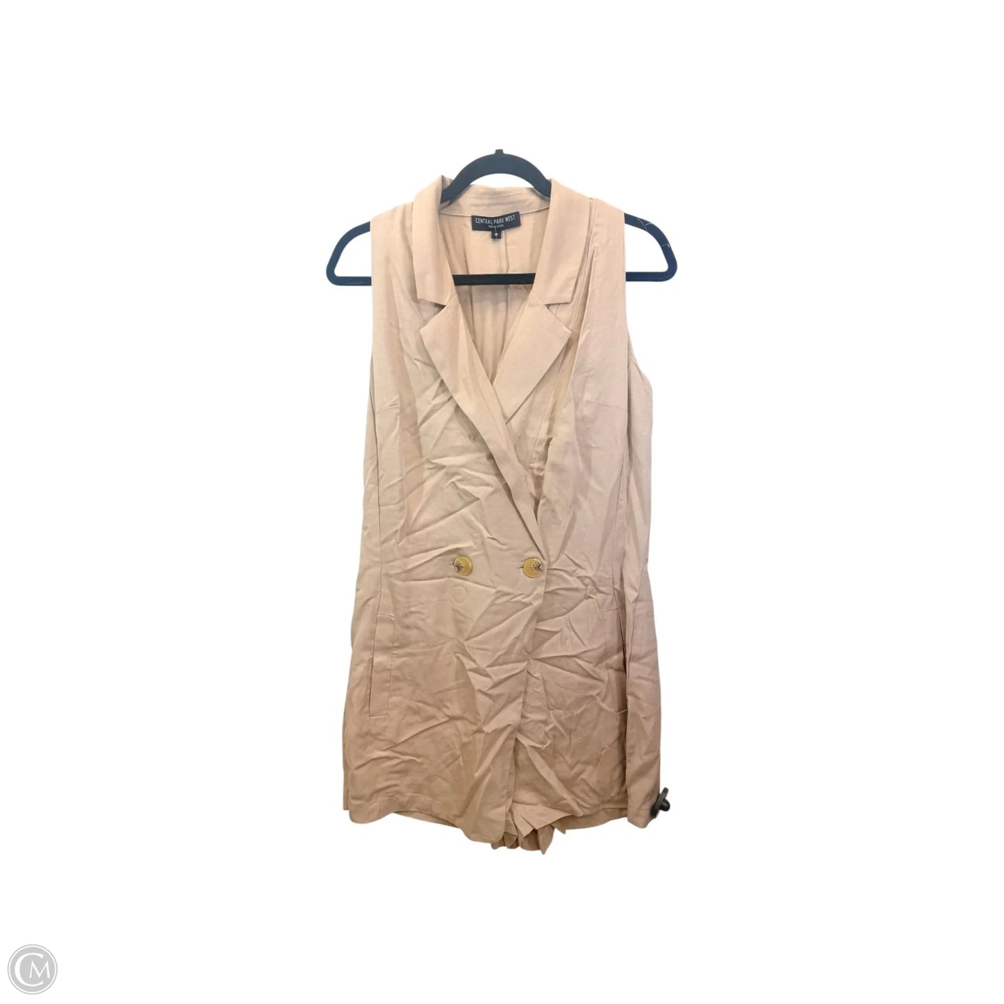 Romper By Central Park West In Tan, Size: M