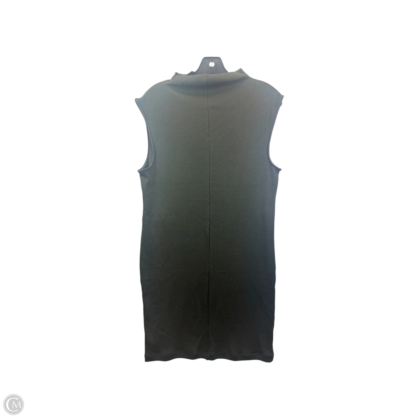 Dress Casual Midi By Old Navy In Green, Size: L