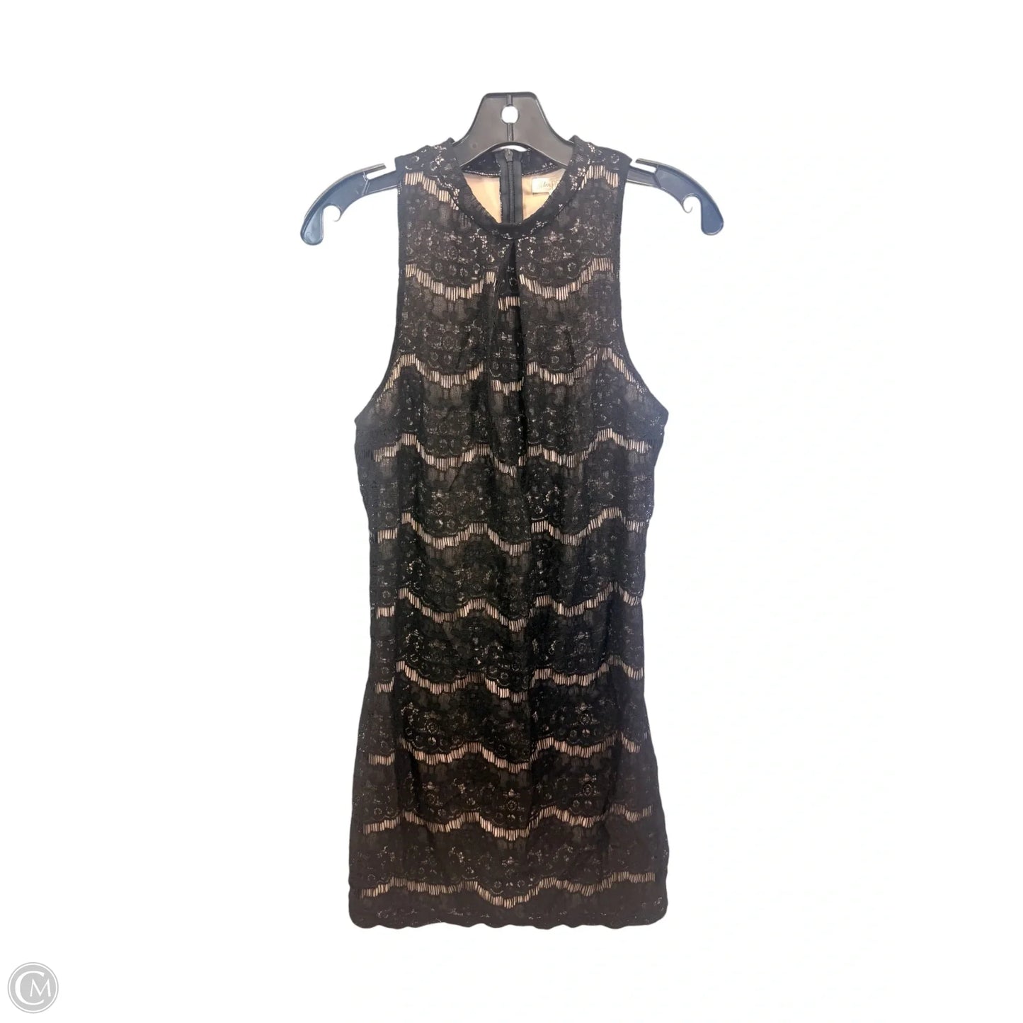 Dress Party Short By Love Fire In Black & Tan, Size: S