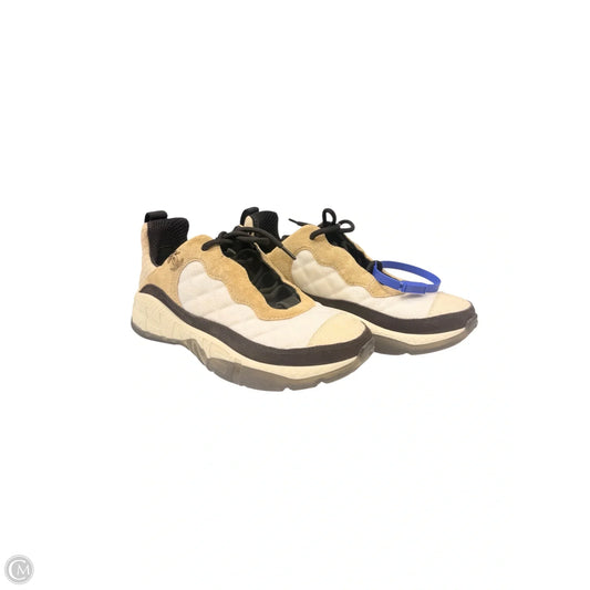 Shoes Luxury Designer By Chanel In Brown & Tan, Size: 7