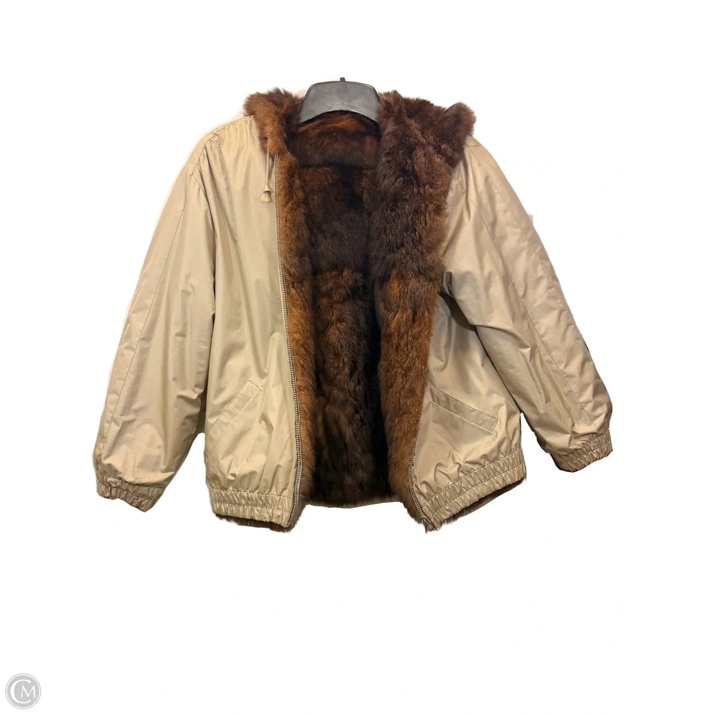 Jacket Other In Tan, Size: M