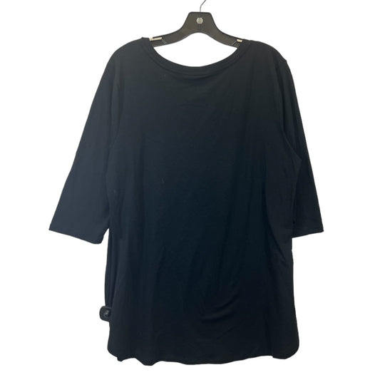 Top Short Sleeve Basic By Ava & Viv  Size: Xxl