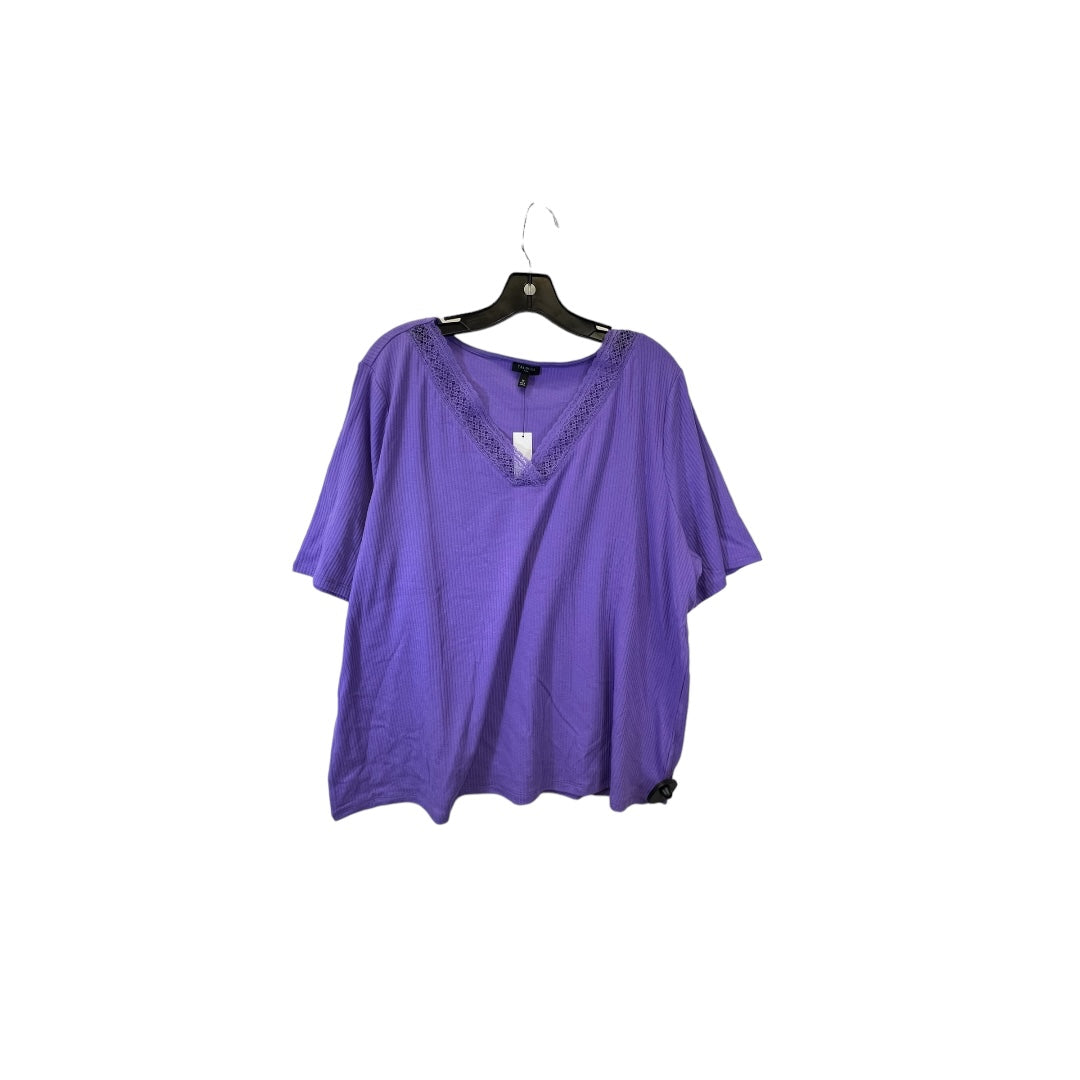 Top Short Sleeve By Talbots  Size: 3x