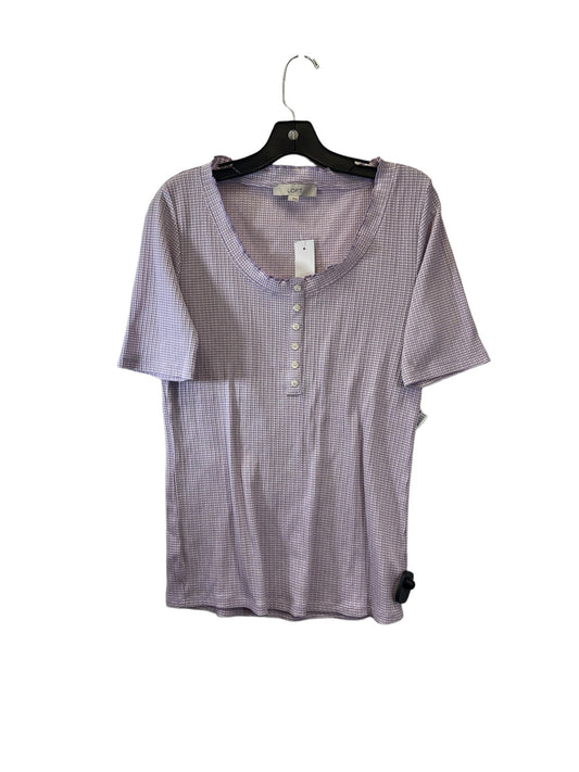 Top Short Sleeve By Loft  Size: L