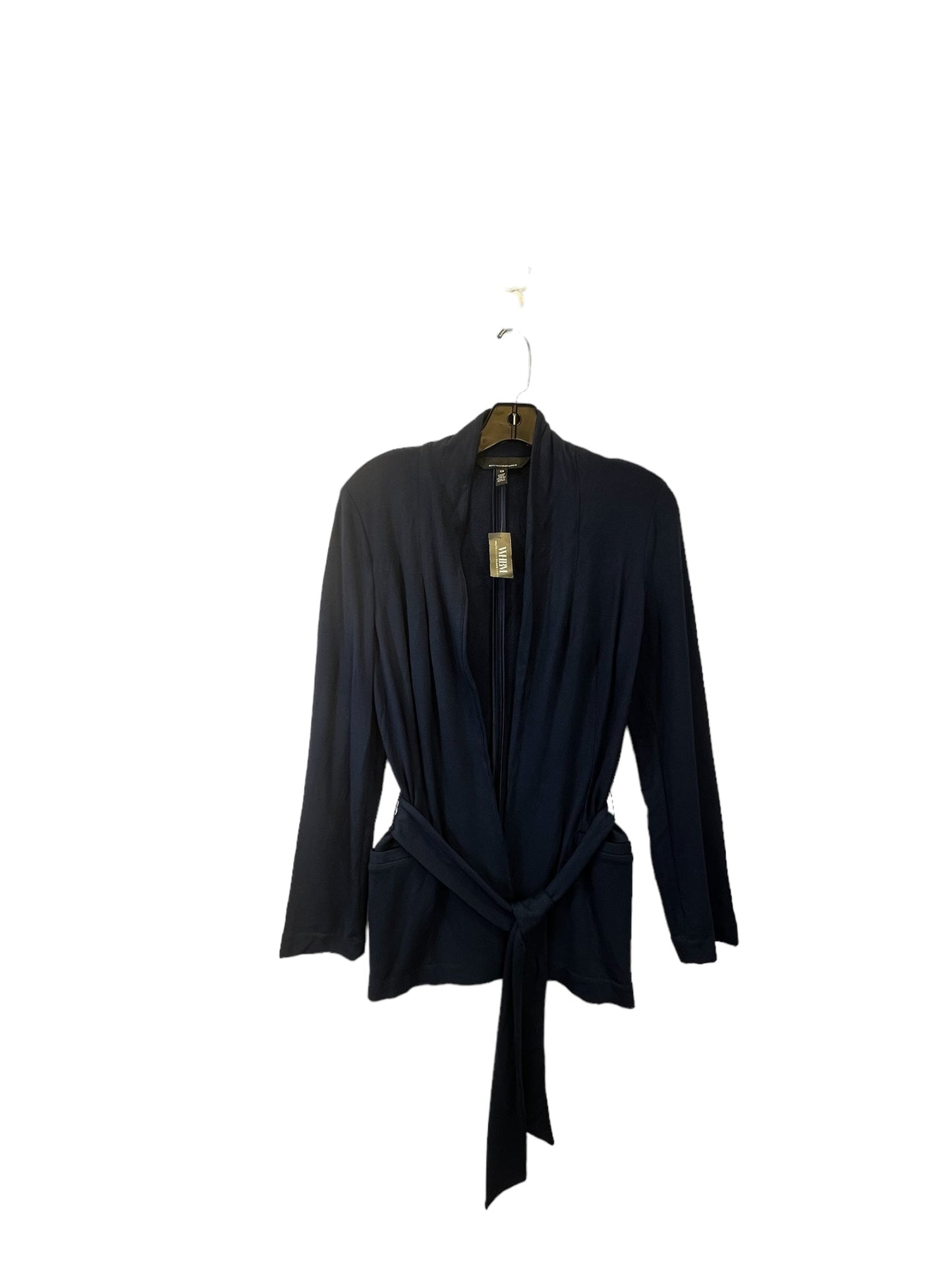 Navy Cardigan White House Black Market, Size Xs