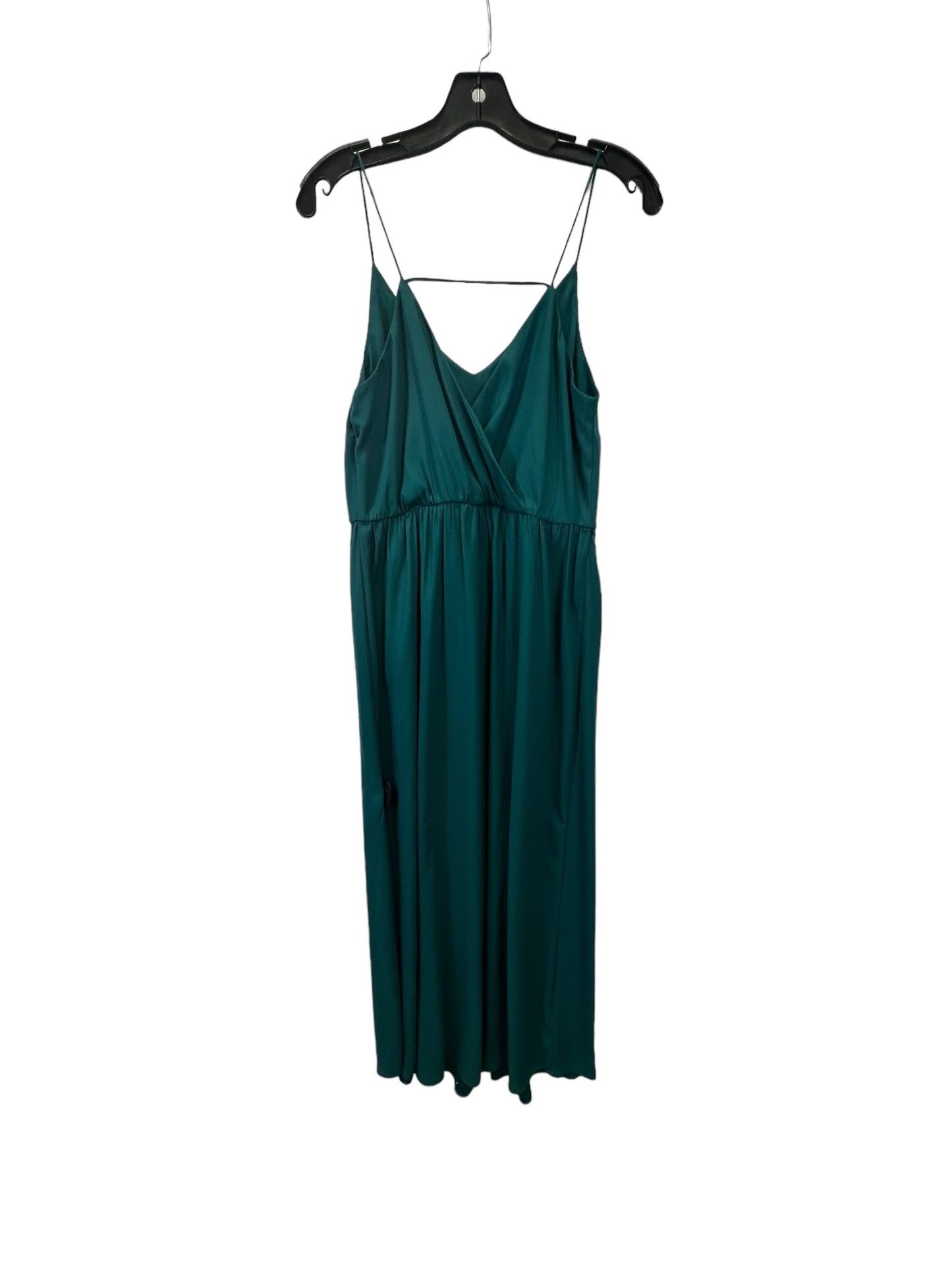 Green Dress Casual Maxi Loft, Size Petite  M