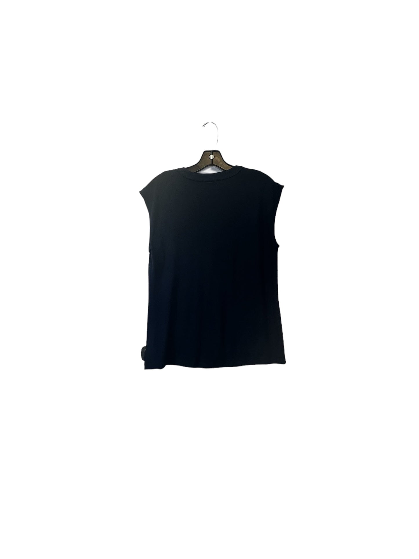 Navy Top Sleeveless Anne Klein, Size S