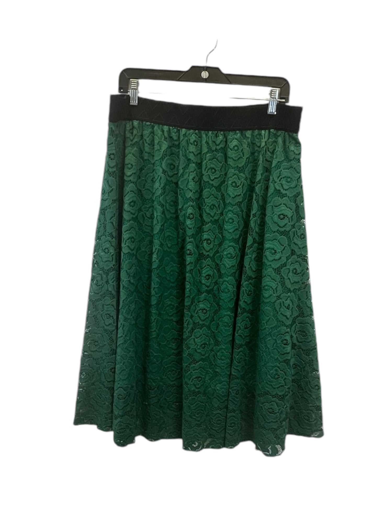 Skirt Maxi By Lularoe In Green, Size: Xl