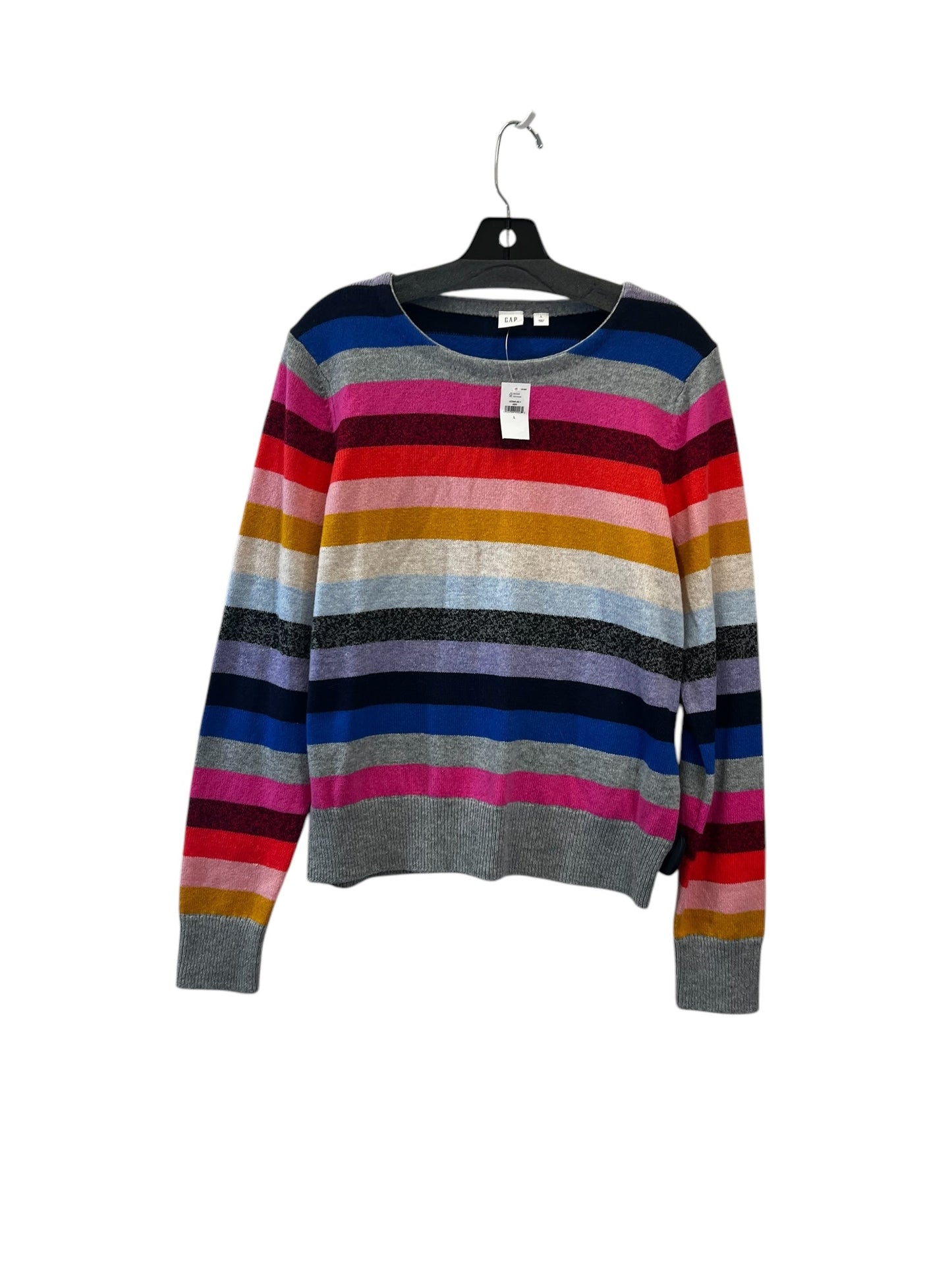 Sweater By Gap In Multi-colored, Size: L