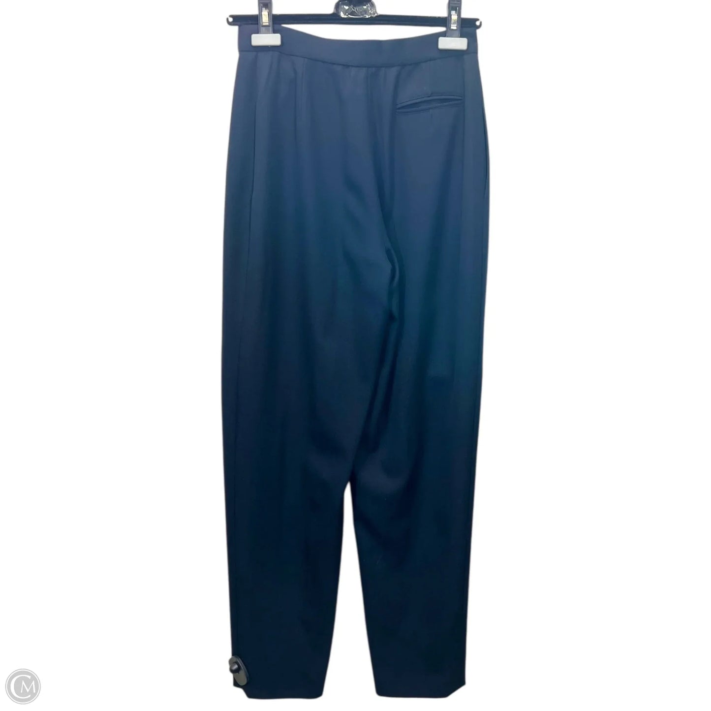 Pants Luxury Designer By Chanel In Navy, Size: 6