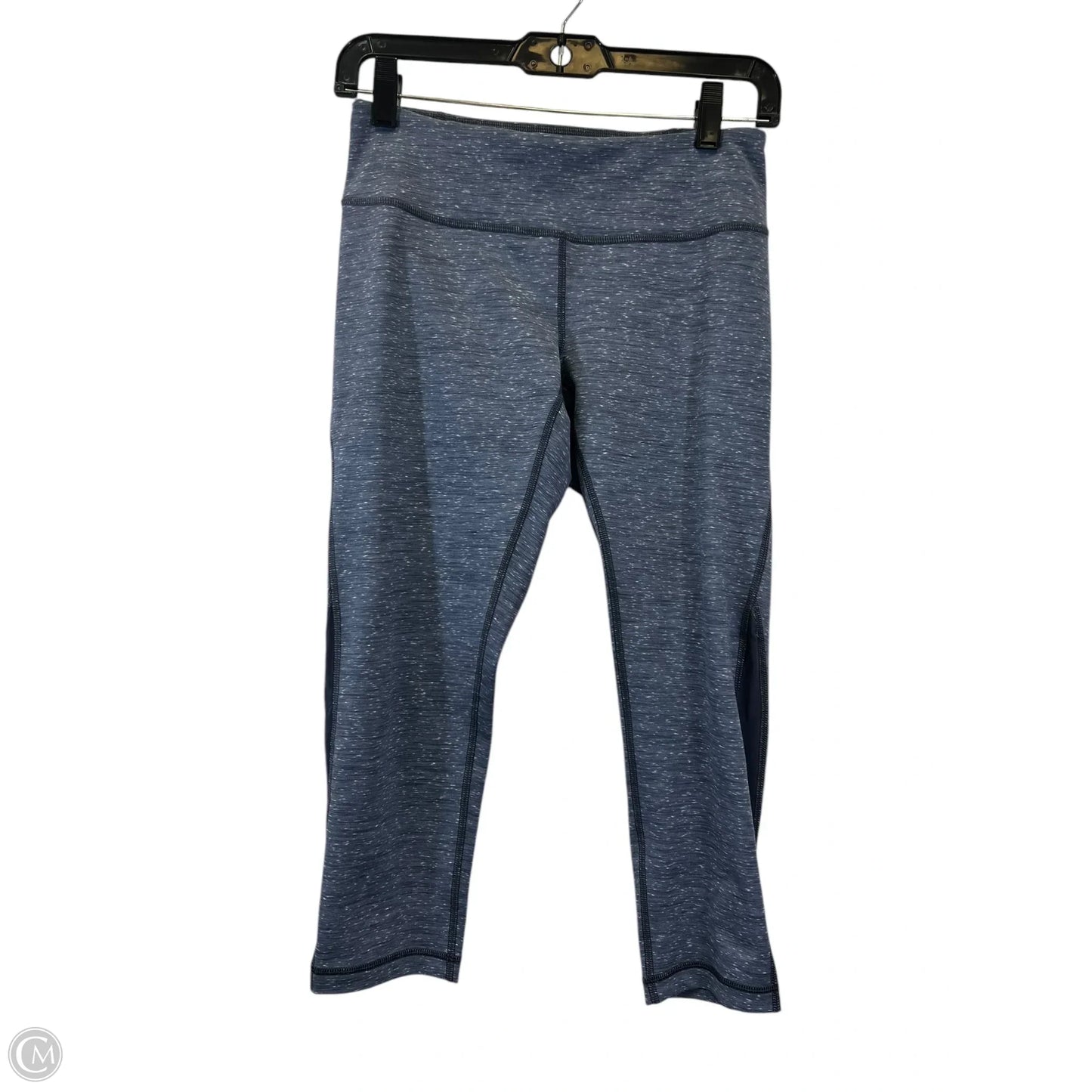 Athletic Capris By Zella In Grey & White, Size: S