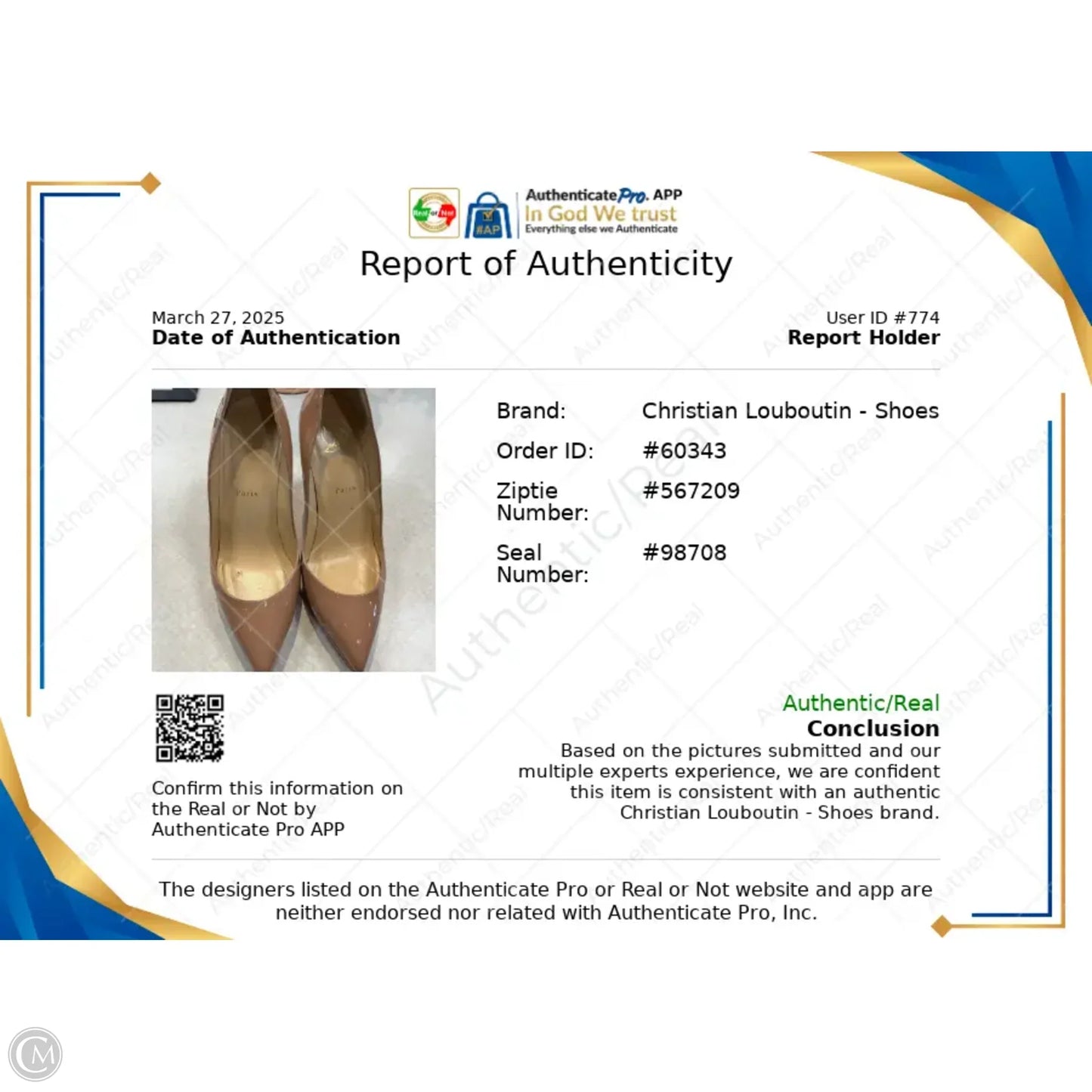 Shoes Luxury Designer By Christian Louboutin In Tan, Size: 8.5