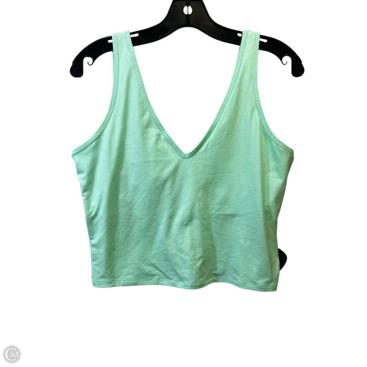 Athletic Tank Top By Gapfit In Green, Size: L