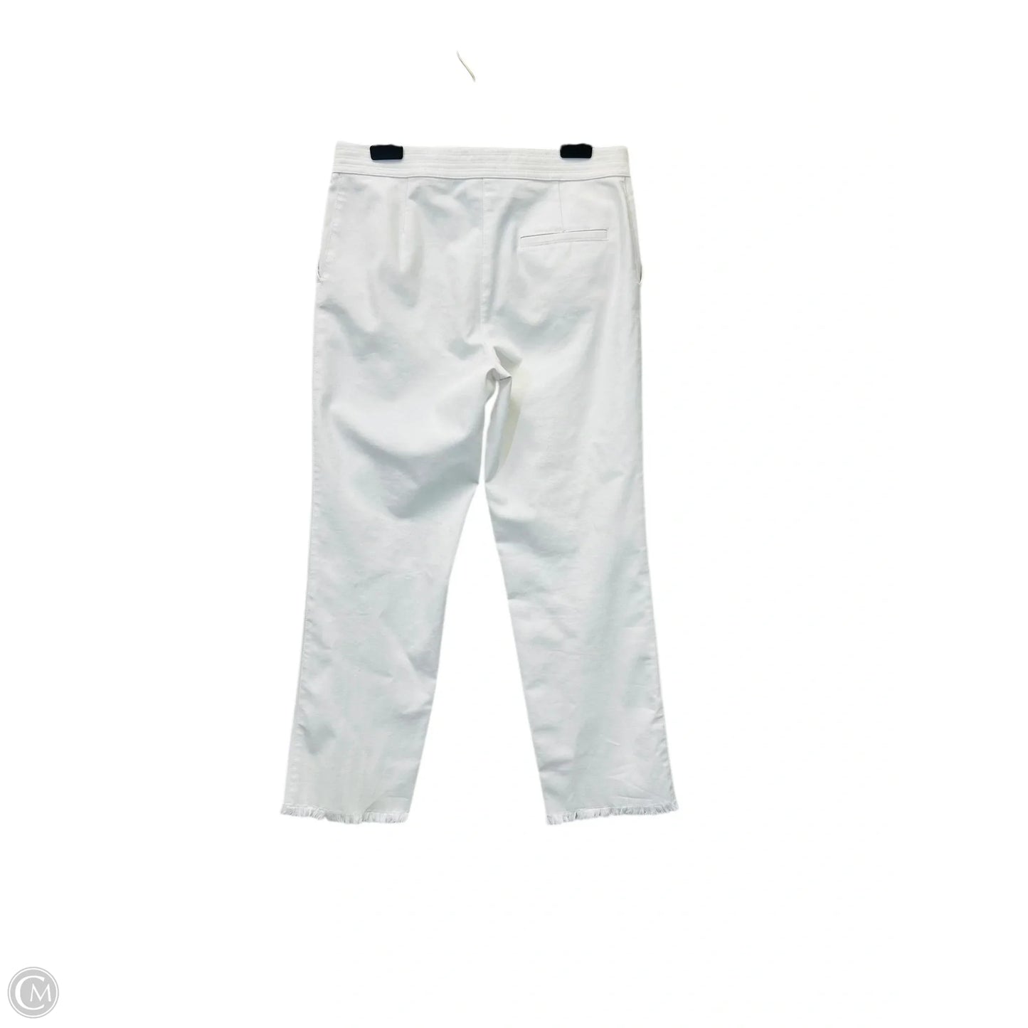 FLASH 25% off - Pants Luxury Designer By Chanel In White, Size: 8