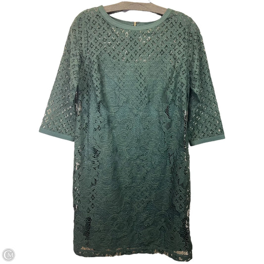 Dress Casual Midi By J. Crew In Green, Size: Xs