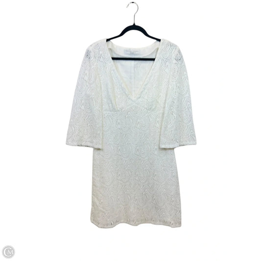 Dress Designer By Trina Turk In Cream, Size: 10