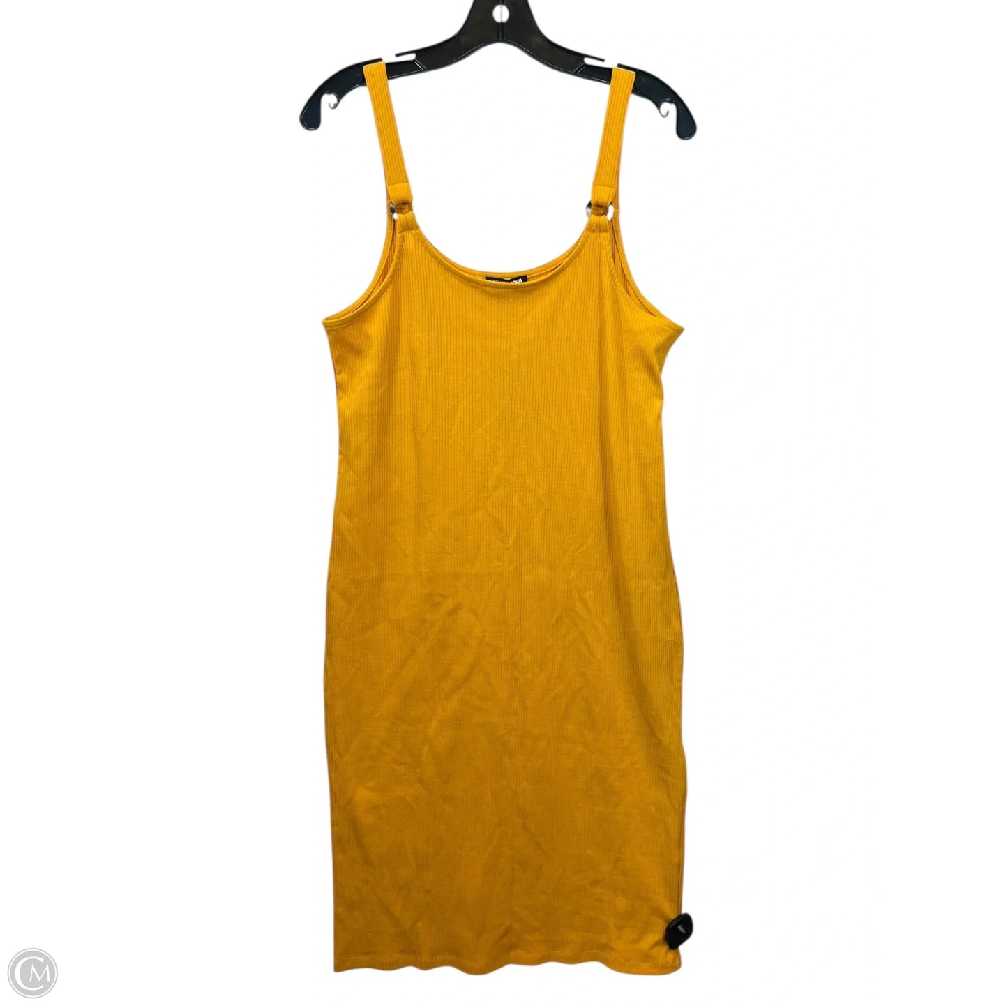 Dress Casual Maxi By Fashion Nova In Yellow, Size: 1x