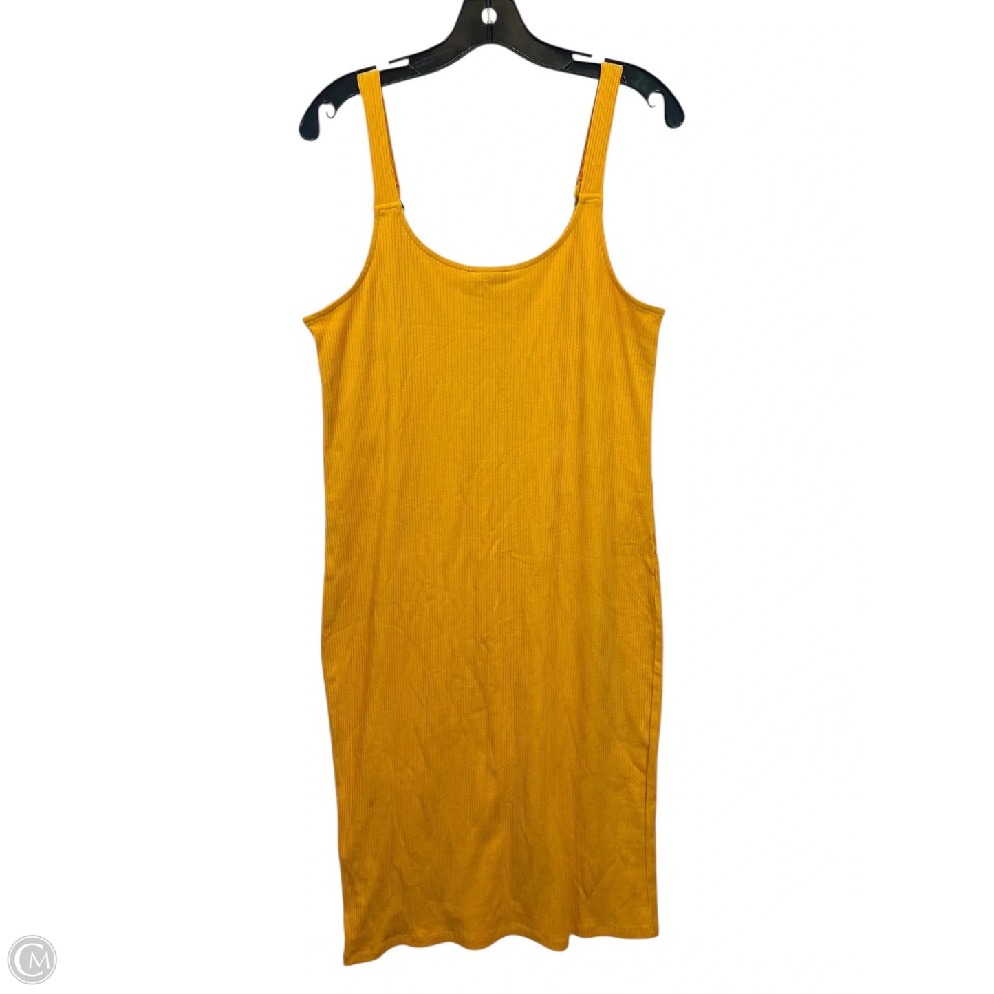 Dress Casual Maxi By Fashion Nova In Yellow, Size: 1x