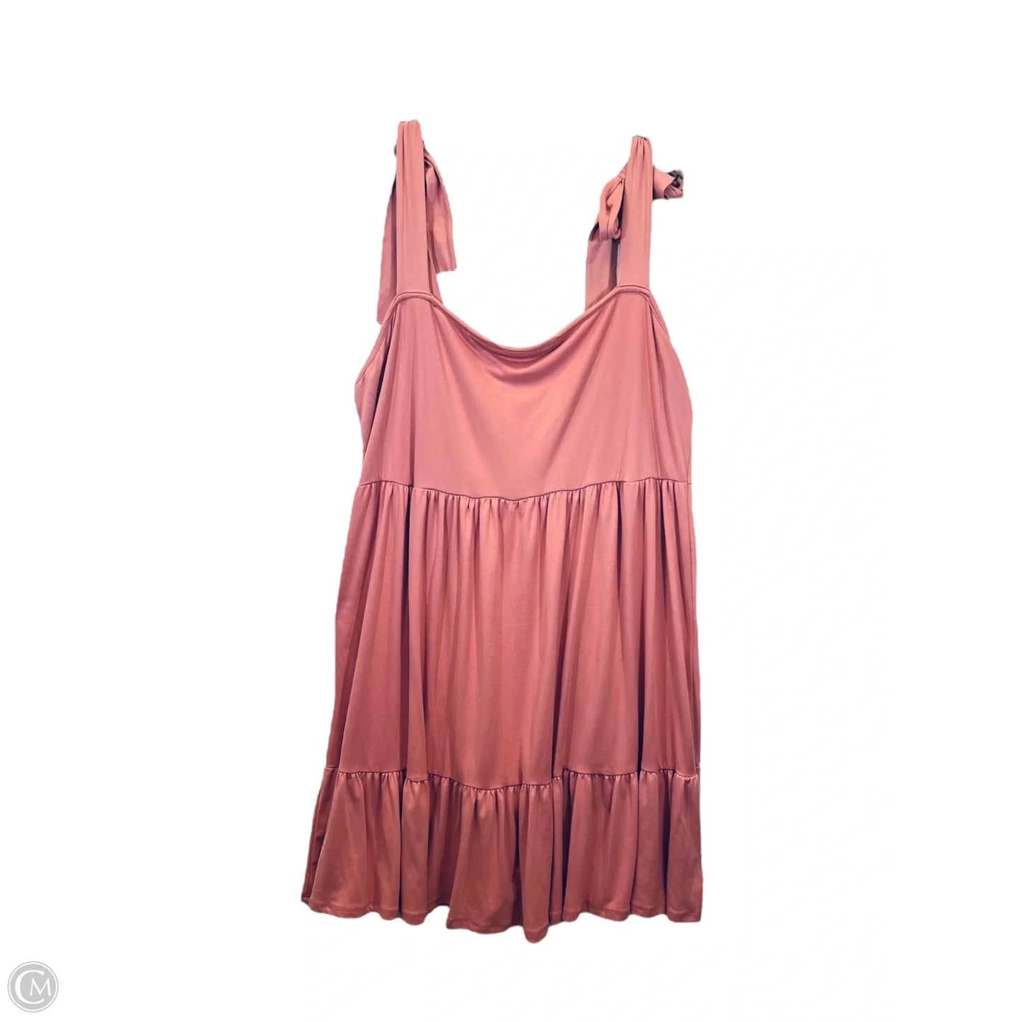 Dress Casual Midi By Cmc In Pink, Size: 3x