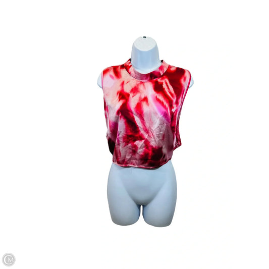 Top Sleeveless By Fashion Nova In Pink & Red, Size: 3x
