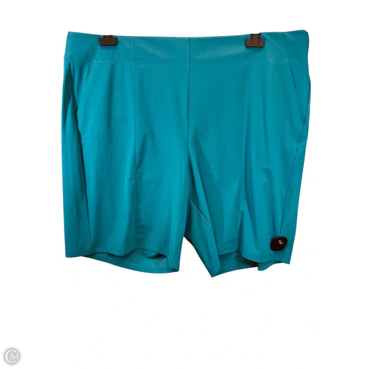 Shorts By Athleta In Teal, Size: 4x