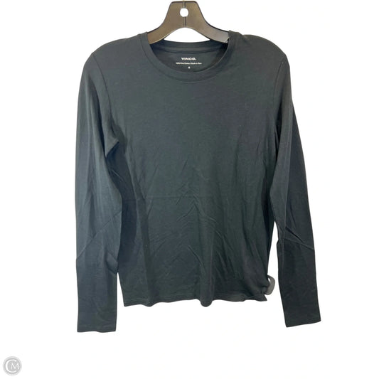 Top Long Sleeve Designer By Vince In Black, Size: S
