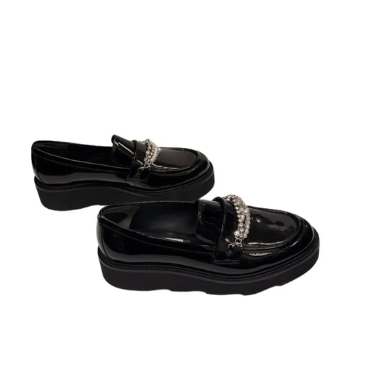 Shoes Designer By Stuart Weitzman In Black & White, Size: 8