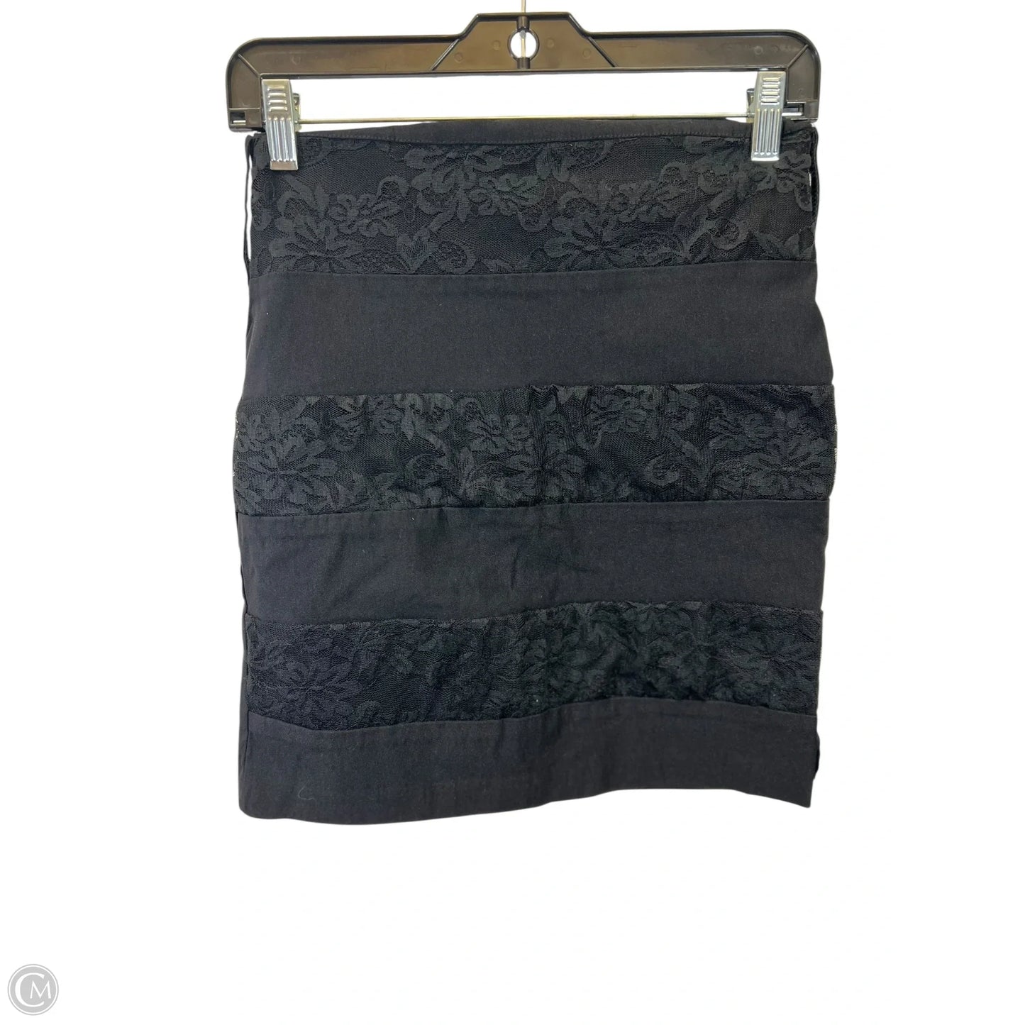 Skirt Mini & Short By Tic Toc In Black, Size: S