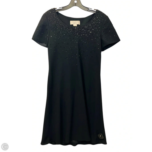 Dress Party Midi By Jones New York In Black, Size: L