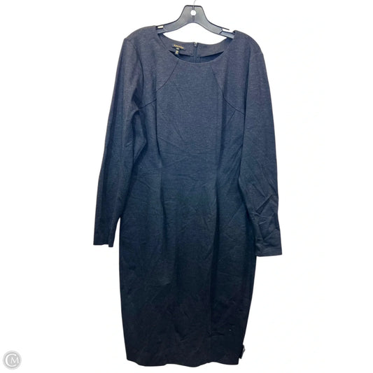 Dress Designer By Escada In Grey, Size: L