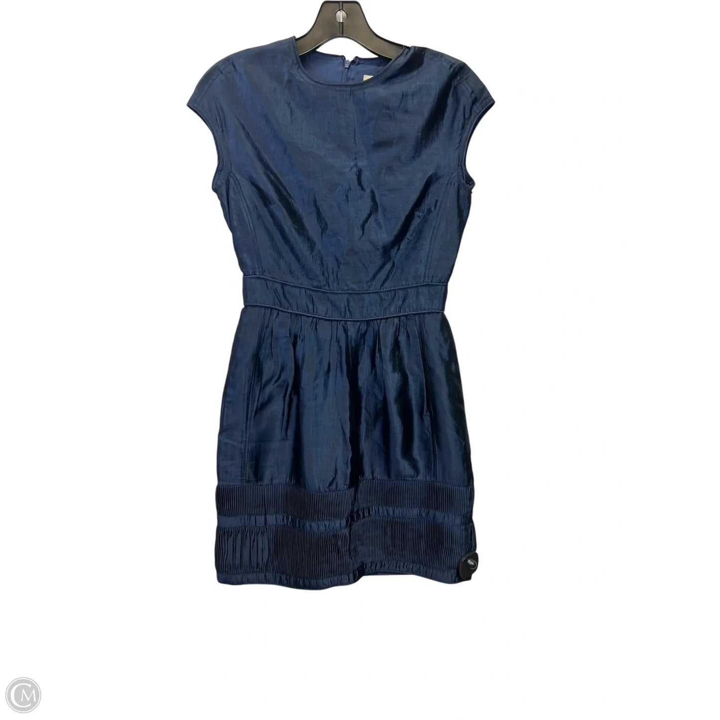 Dress Luxury Designer By Burberry In Blue, Size: 2