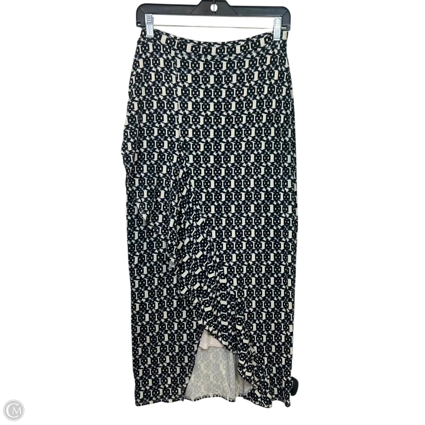 Skirt Maxi By Maeve In Blue & Cream, Size: Sp