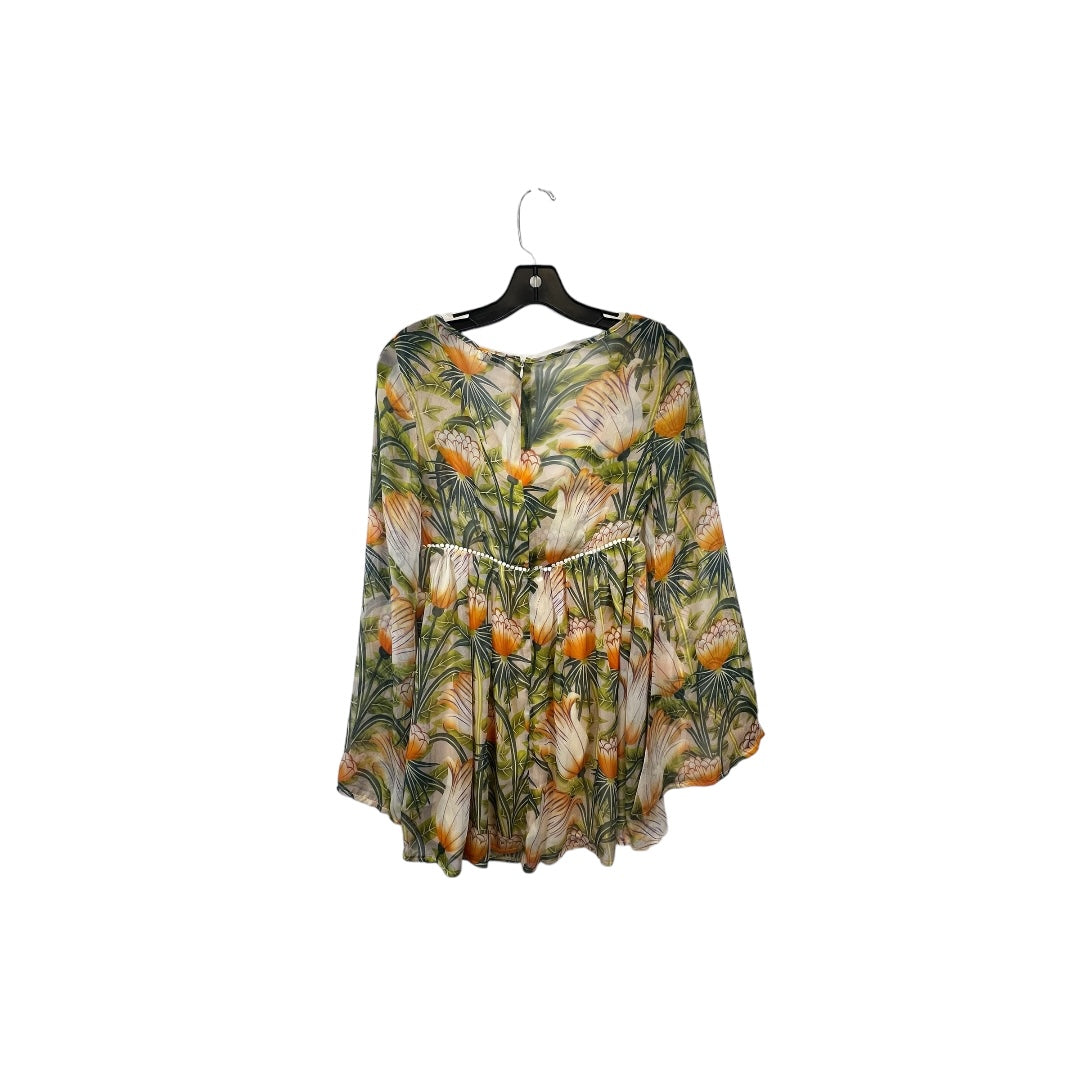Tropical Print Dress Designer Tobi, Size S