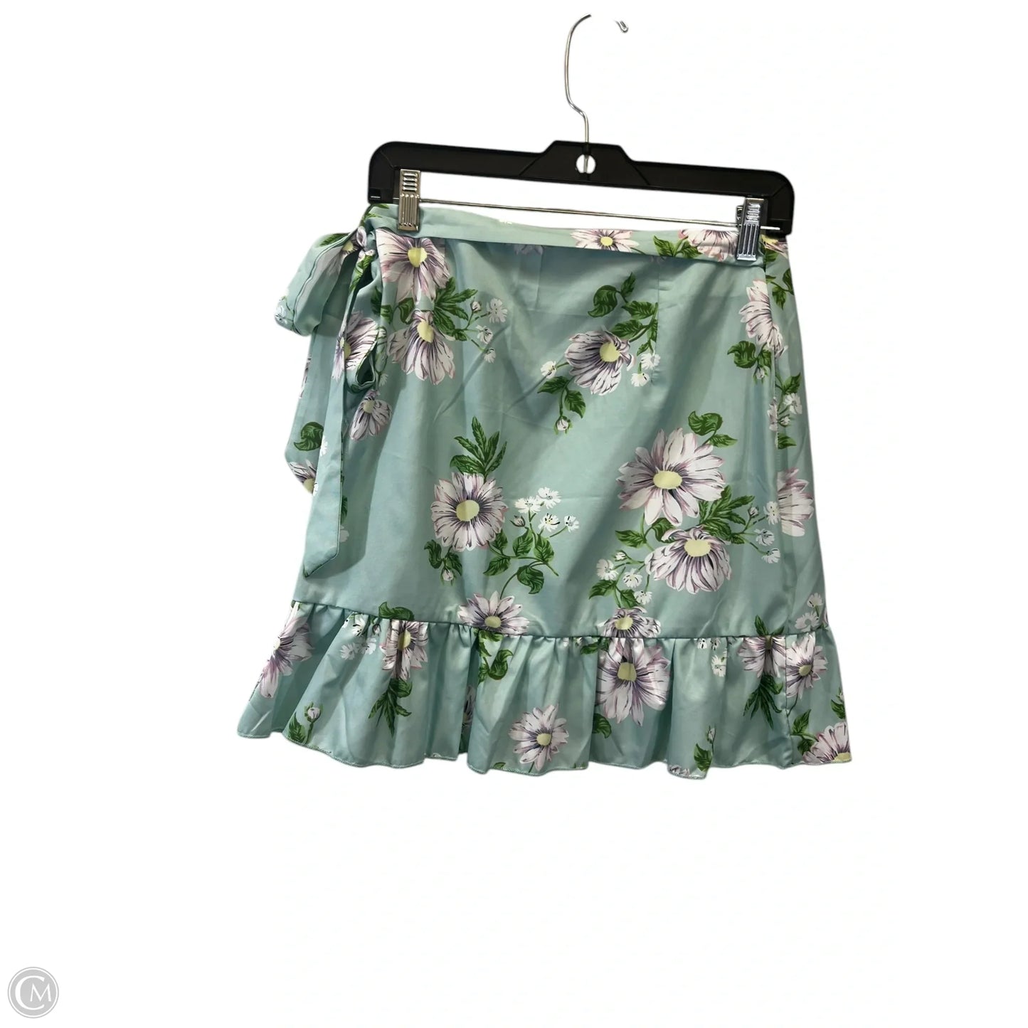 Swimwear Cover-up By Shein In Blue & Green, Size: M