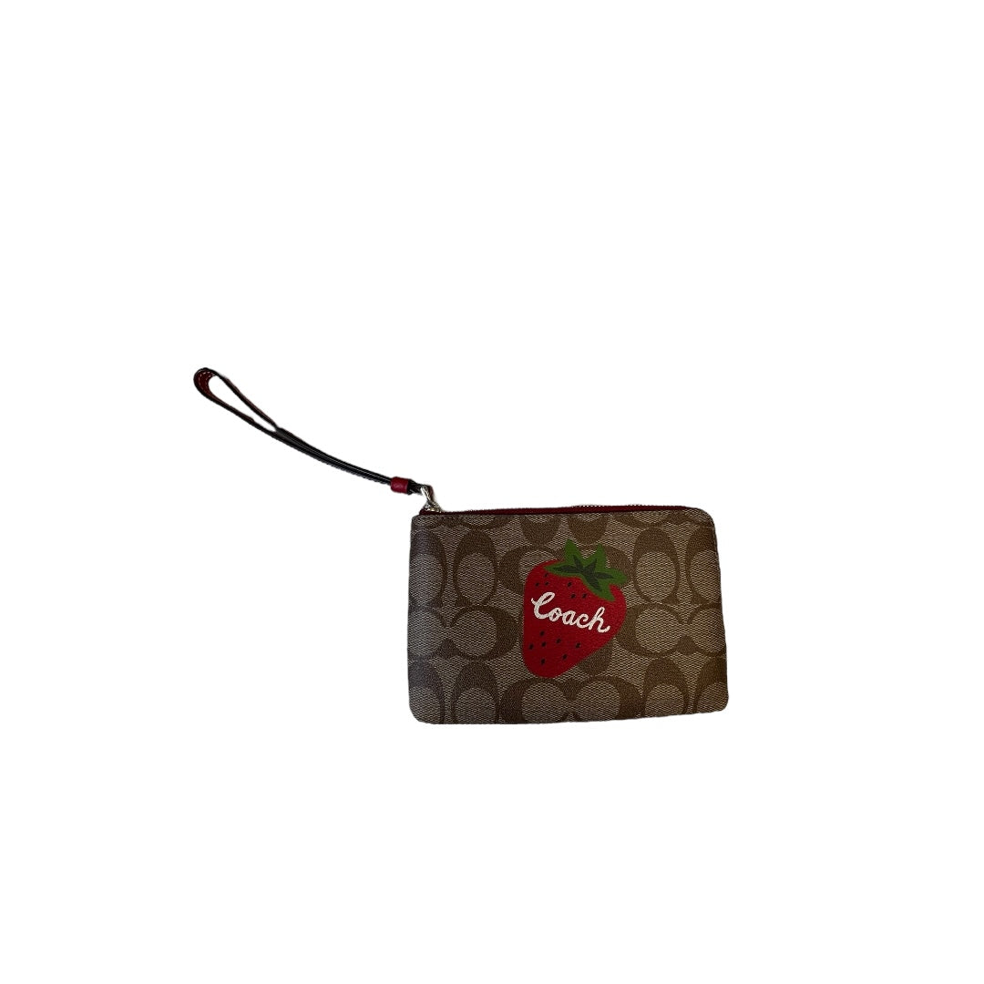 Wristlet Designer By Coach  Size: Medium